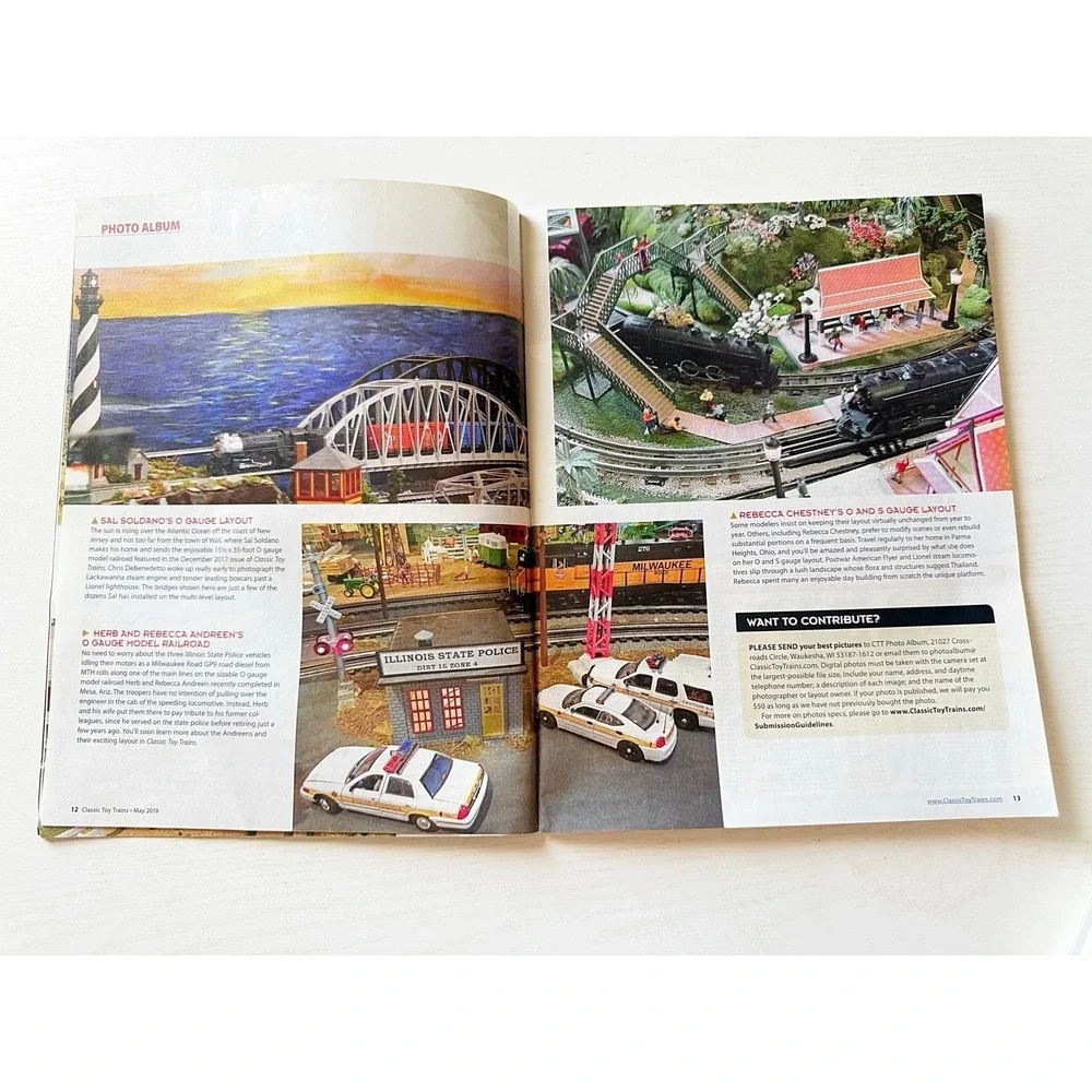 Classic Toy Trains Magazine O & S Gauge May 2019 Volume 32 Issue 4